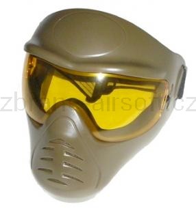 Army shop Masky - Maska zelen lut sklo
