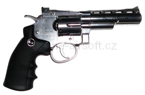 pistole a revolvery ASG - Dan Wesson 4 CO2 Stainless