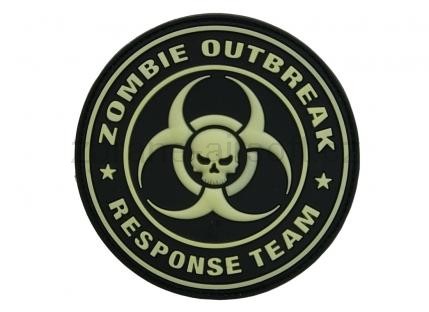 Ostatn - Nivka Zombie outbreak - Response team 3D plast GLOW IN THE DARK