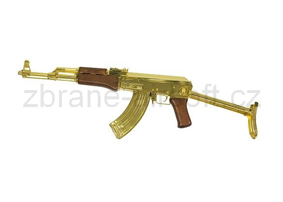 zbran SRC AK-47C kov gold gen. II + kufr