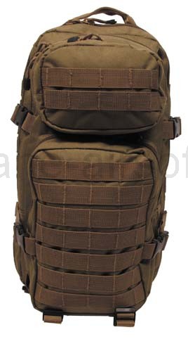 Army shop Batohy a taky Batoh MFH US ASSAULT PACK coyote tan 30l