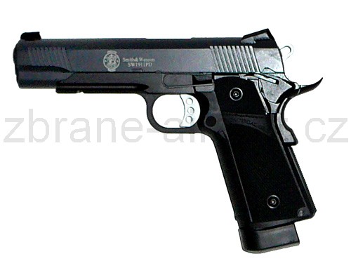 pistole CyberGun SW 1911 PD celokov CO2