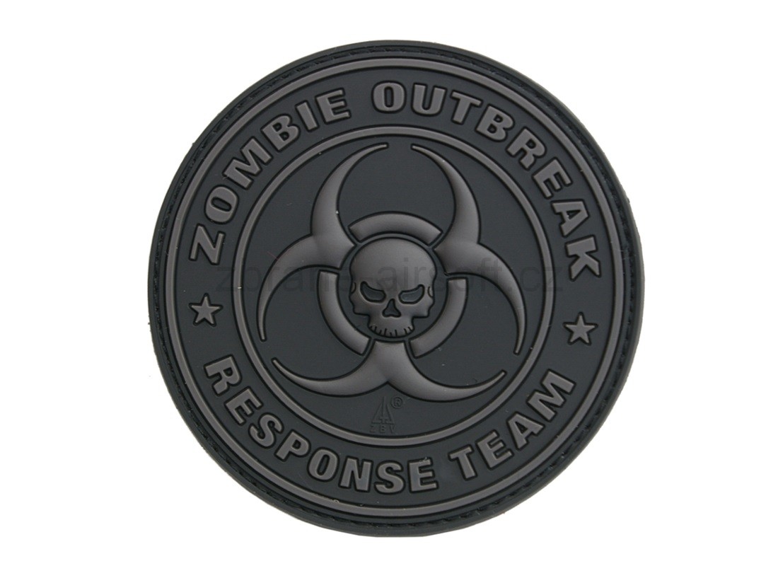 Ostatn Nivka Zombie outbreak - Response team 3D plast BLACK OPS