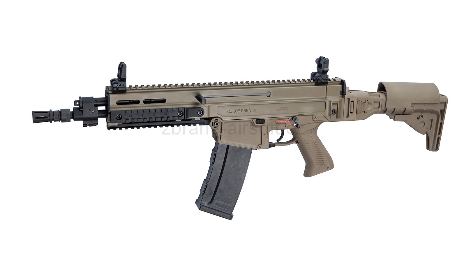 Airsoft zbran CZ ASG CZ 805 BREN A2 DESERT